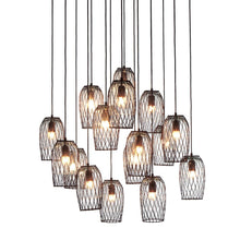Load image into Gallery viewer, Constellation Chandelier in Detail.
