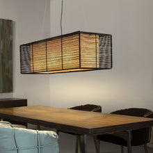 Load image into Gallery viewer, Kai Linear Chandelier in living room.
