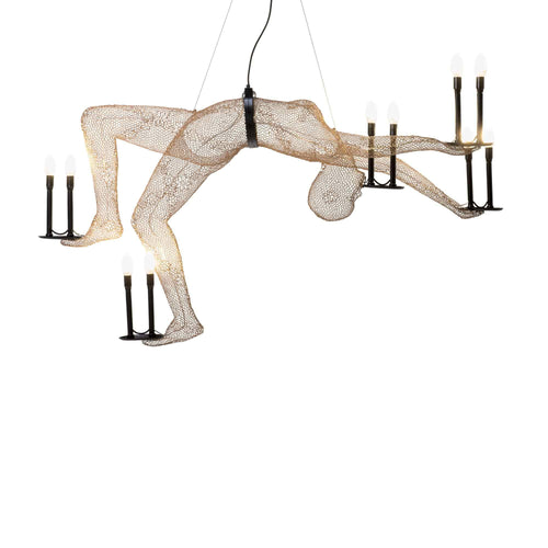 Limbo Acrobat Chandelier.