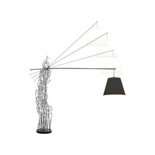 Load image into Gallery viewer, Little People Boom Town Floor Lamp in Silver (16-Inch).
