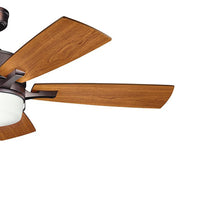 Load image into Gallery viewer, Leeds LED Ceiling Fan in Detail.

