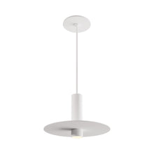 Load image into Gallery viewer, Combi LED Aluminum Pendant Light in Matte White/Matte White (6-Inch).
