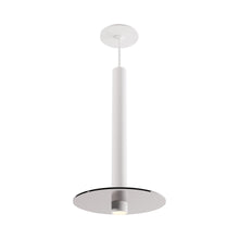 Load image into Gallery viewer, Combi LED Glass Pendant Light in Matte White/Dark Grey (16-Inch).
