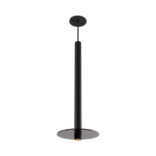 Load image into Gallery viewer, Combi LED Glass Pendant Light in Matte Black/Dark Grey (24-Inch).
