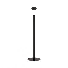 Load image into Gallery viewer, Combi LED Glass Pendant Light in Matte Black/Dark Grey (36-Inch).
