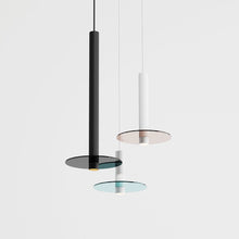 Load image into Gallery viewer, Combi LED Glass Pendant Light in Detail.
