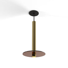 Load image into Gallery viewer, Combi LED Glass Pendant Light in Detail.
