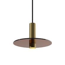 Load image into Gallery viewer, Combi LED Glass Pendant Light in Detail.
