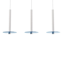 Load image into Gallery viewer, Combi Linear 3 LED Glass Pendant Light in Detail.

