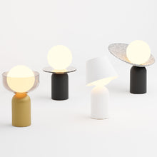 Load image into Gallery viewer, Guy Indoor/Outdoor LED Table Lamp in Detail.
