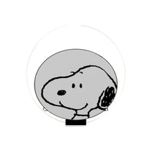 Load image into Gallery viewer, Peanuts Gravy LED Wall Light in Chrome (Snoopy).
