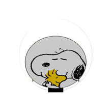 Load image into Gallery viewer, Peanuts Gravy LED Wall Light in Chrome (Snoopy Woodstock).
