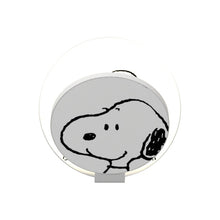 Load image into Gallery viewer, Peanuts Gravy LED Wall Light in Matte White (Snoopy).
