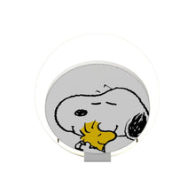 Load image into Gallery viewer, Peanuts Gravy LED Wall Light in Matte White (Snoopy Woodstock).
