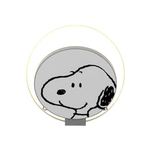Load image into Gallery viewer, Peanuts Gravy LED Wall Light in Silver (Snoopy).
