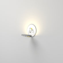 Load image into Gallery viewer, Peanuts Gravy LED Wall Light in Detail.
