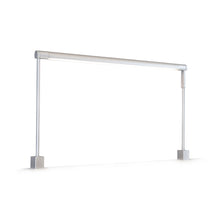 Load image into Gallery viewer, Sobre LED Task Light - Thru Table in Silver/3 Lightbars(36-Inch)
