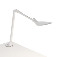 Load image into Gallery viewer, Splitty Reach LED Desk Lamp in Matte White/Grommet Mount.
