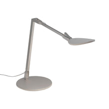 Load image into Gallery viewer, Splitty Reach Pro LED Desk Lamp in Silver/Standard Desk Base.

