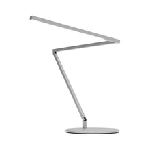 Load image into Gallery viewer, Z-Bar Gen 4 LED Desk Lamp in Silver.
