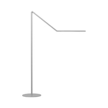 Load image into Gallery viewer, Z-Bar Gen 4 LED Floor Lamp in Silver.
