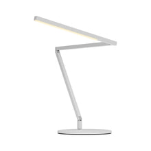 Load image into Gallery viewer, Z-Bar Mini Gen 4 LED Desk Lamp in Matte White.

