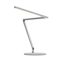Load image into Gallery viewer, Z-Bar Mini Pro Gen 4 LED Desk Lamp in Silver.
