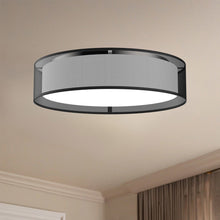 Load image into Gallery viewer, Dalton LED Flush Mount Ceiling Light in Detail.
