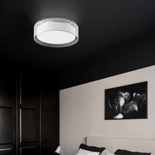 Load image into Gallery viewer, Dalton LED Flush Mount Ceiling Light in bedroom.
