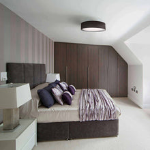 Load image into Gallery viewer, Dalton LED Flush Mount Ceiling Light in bedroom.
