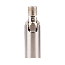 Load image into Gallery viewer, Ceiling Light Adapter in Brushed Nickel (Straight).
