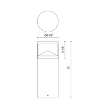 Load image into Gallery viewer, Dover Outdoor LED Path Light - line drawing.
