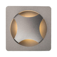 Load image into Gallery viewer, Etna Outdoor LED Wall Light in Gray.
