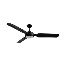 Load image into Gallery viewer, Fremont LED Ceiling Fan in Matte Black.
