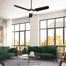 Load image into Gallery viewer, Fremont LED Ceiling Fan in living room.
