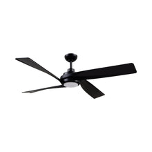 Load image into Gallery viewer, Horizon LED Ceiling Fan in Matte Black.
