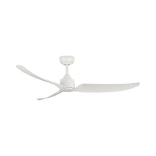 Load image into Gallery viewer, Hugo Outdoor Ceiling Fan in Matte White (Without Light Kit).
