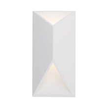 Load image into Gallery viewer, Indio Outdoor LED Wall Light in White (Rectangle).
