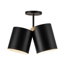Load image into Gallery viewer, Keiko Semi-Flush Mount Ceiling Light.
