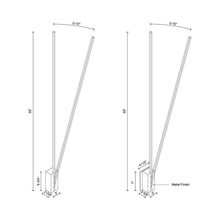 Load image into Gallery viewer, Lever LED Wall Light - line drawing.
