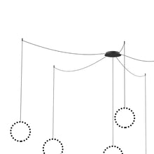 Load image into Gallery viewer, Marquee Multi-Pendant Light Canopy in Detail.
