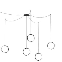 Load image into Gallery viewer, Marquee Multi-Pendant Light Canopy in Detail.
