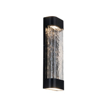 Load image into Gallery viewer, Moondew Outdoor LED Wall Light in Detail.
