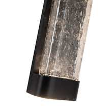 Load image into Gallery viewer, Moondew Outdoor LED Wall Light in Detail.

