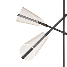 Load image into Gallery viewer, Mulberry LED Chandelier in Detail.
