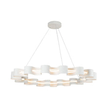 Load image into Gallery viewer, Nami LED Chandelier in Antique White.
