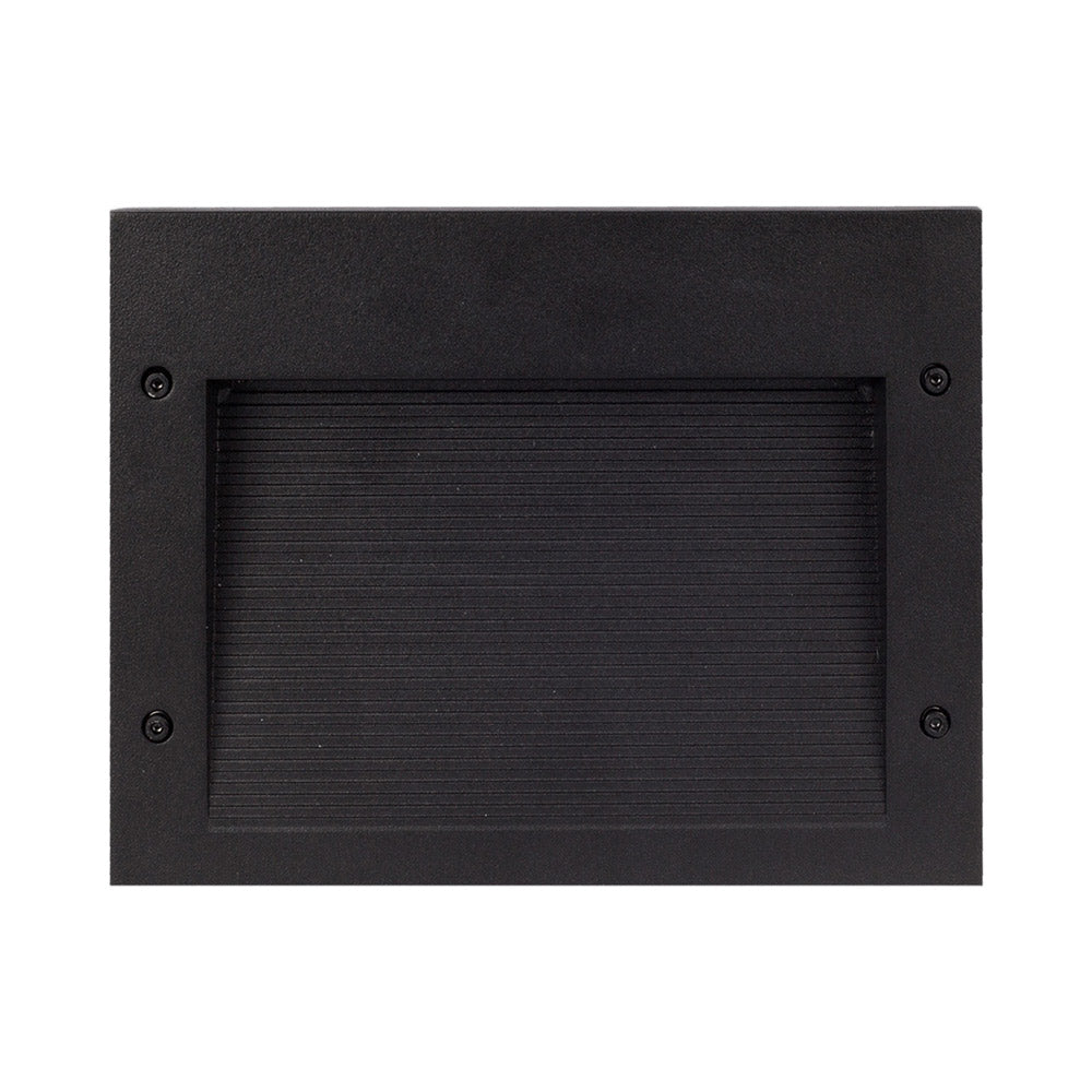 Newport Outdoor LED Wall Light in Black.
