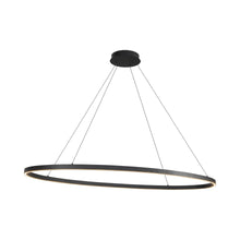 Load image into Gallery viewer, Ovale LED Linear Pendant Light in Detail.
