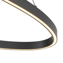 Load image into Gallery viewer, Ovale LED Linear Pendant Light in Detail.
