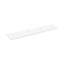 Load image into Gallery viewer, Pendant Light Canopy in White (Rectangle/4-Head).
